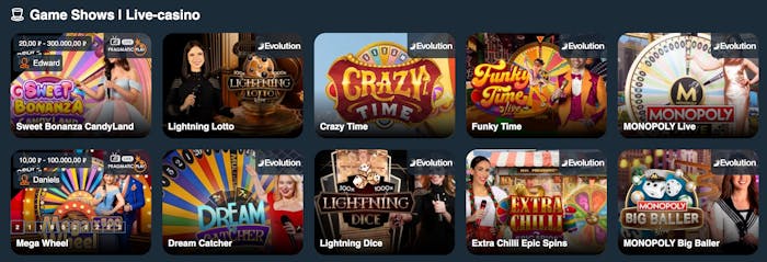 Gama Casino Live Casino