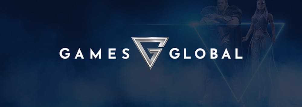 Games Global Logo vor dunkelblauem Hintergrund