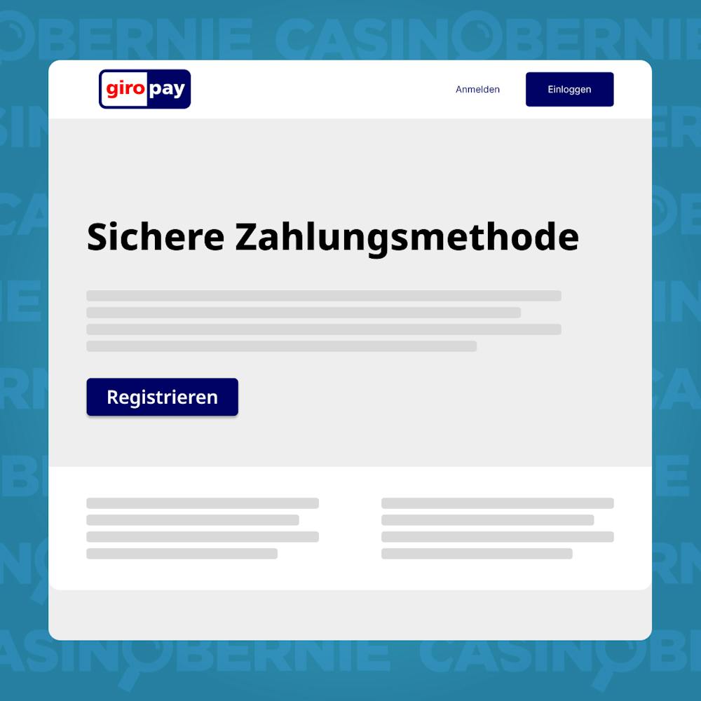 Giropay-Webseite aufrufen