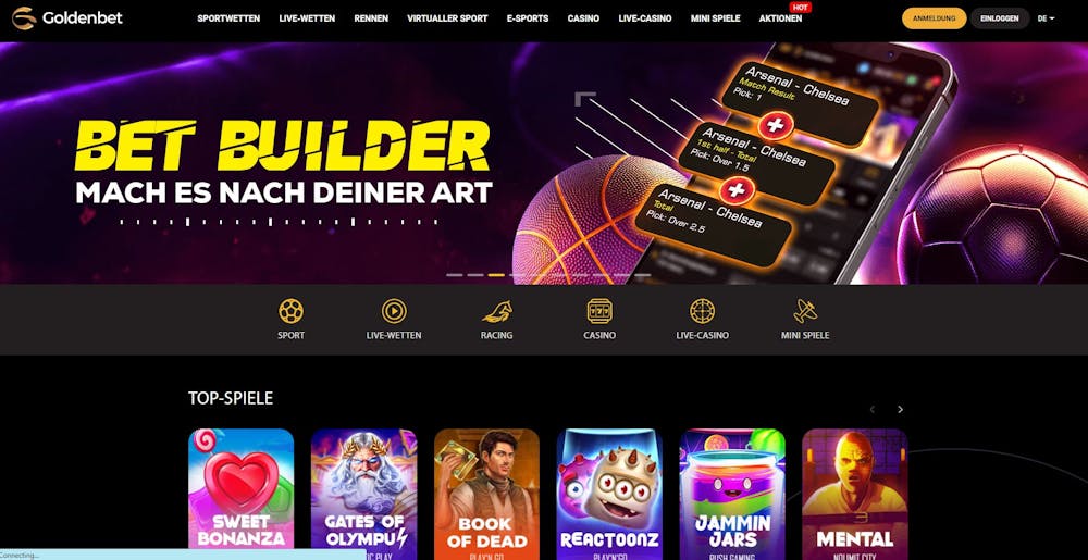 Goldenbet Casino Startseite