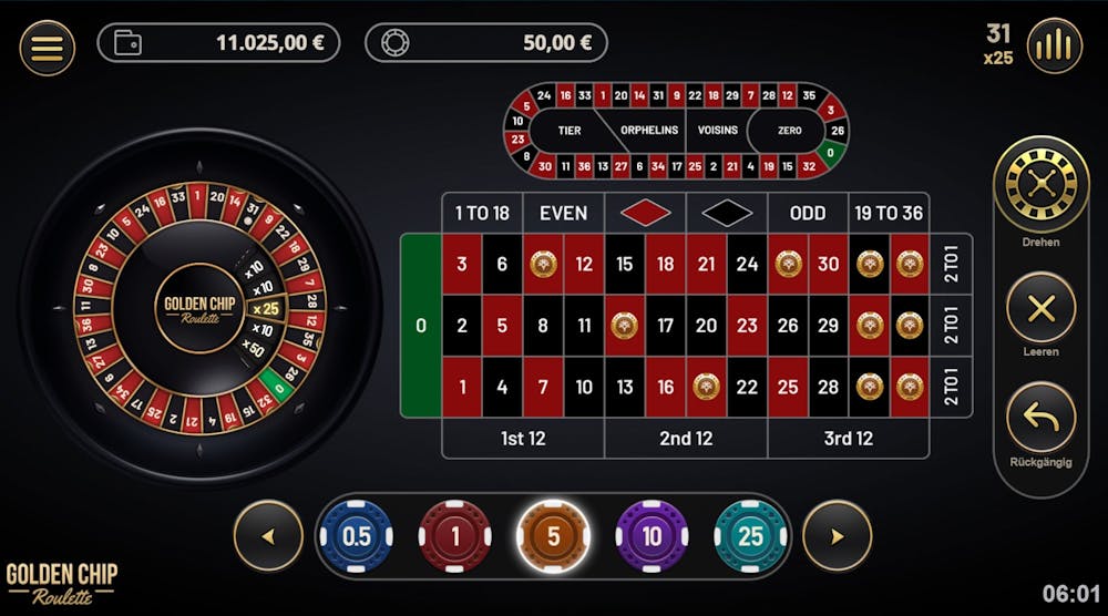 Casino Tischspiele Roulette