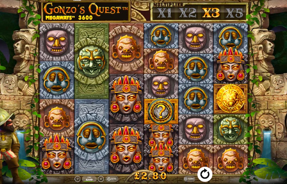 Gonzo’s Quest Megaways: Kostenlose Demo-Version &#038; Bewertung des Slots logo