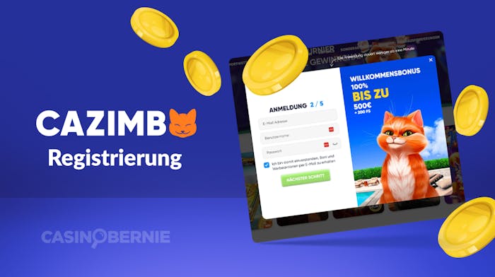 Cazimbo Casino Registrierung – Konto eröffnen leicht gemacht