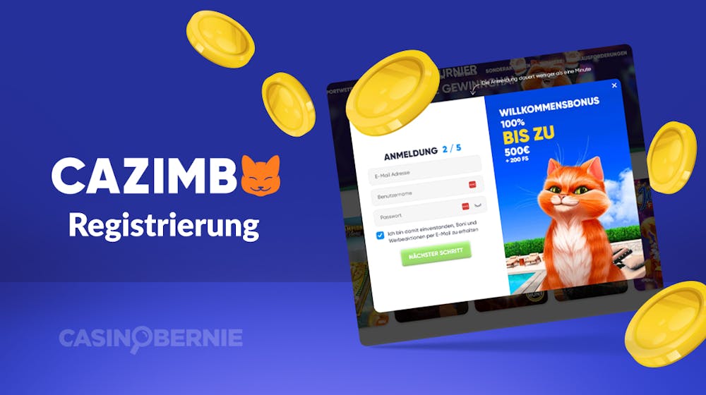 Cazimbo Casino Registrierung – Konto eröffnen leicht gemacht