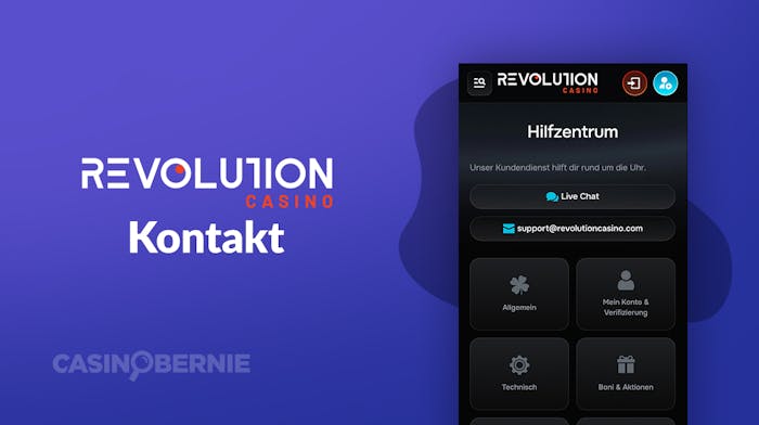 Revolution Casino Kontakt – So erreichen Sie den Kundenservice