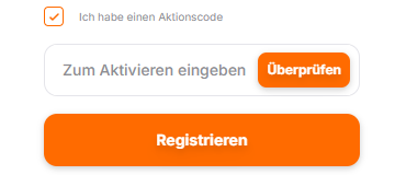 Screenshgt von der hit n spin registrierung im 15 euro bonus ohne einzahlung casino.
