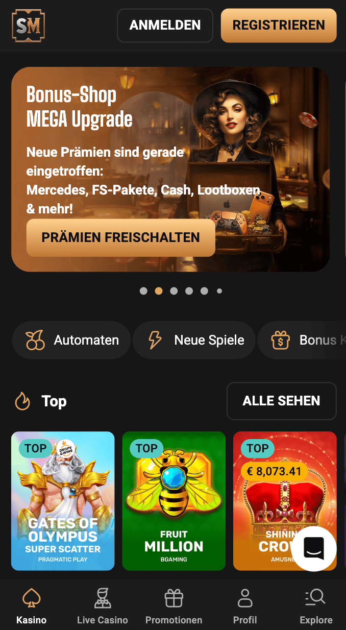 Startseite im Hollycorn Casino Slot Mafia