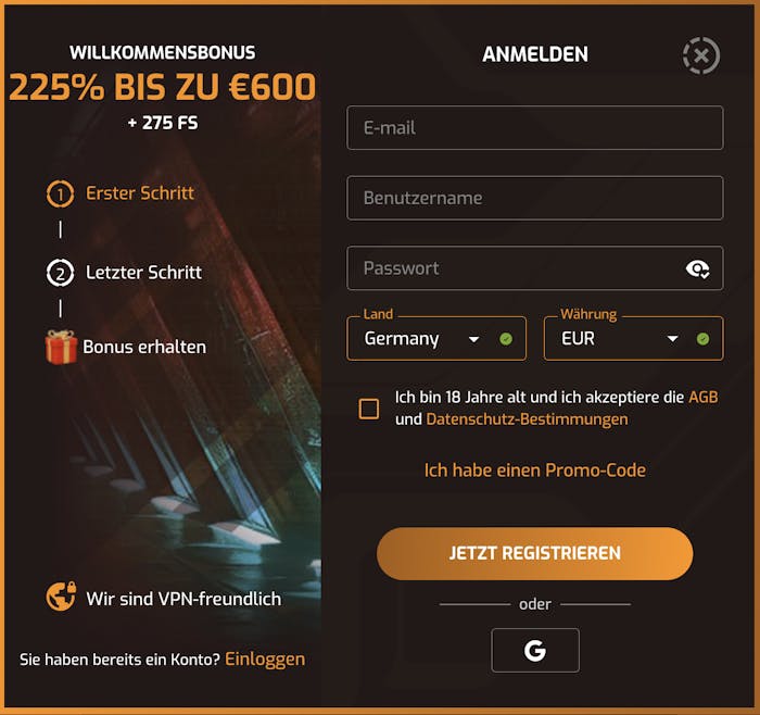 Hugo Casino Promo Code: Ein Erfahrungsbericht für Spieler aus Deutschland