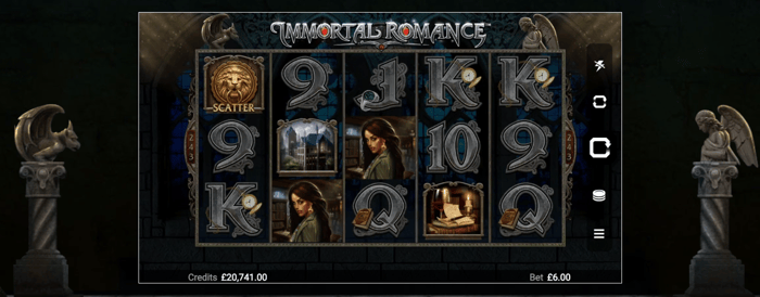 Immortal Romance Microgaming Slot