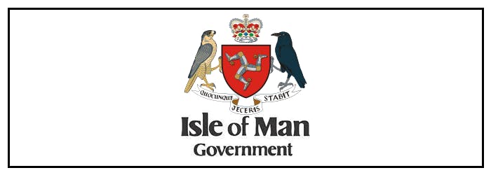 Isle of Man Behörde logotyp