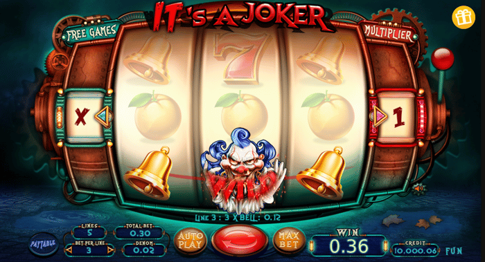It's a Joker Slot Screenshot vom top Felix Gaming Casino.