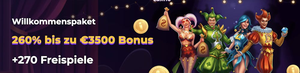 iWild Casino Willkommensbonus