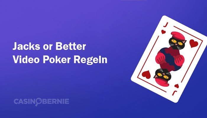 Jacks or Better Video Poker Regeln erklärt