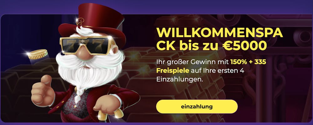 Jacktop Casino Willkommensbonus