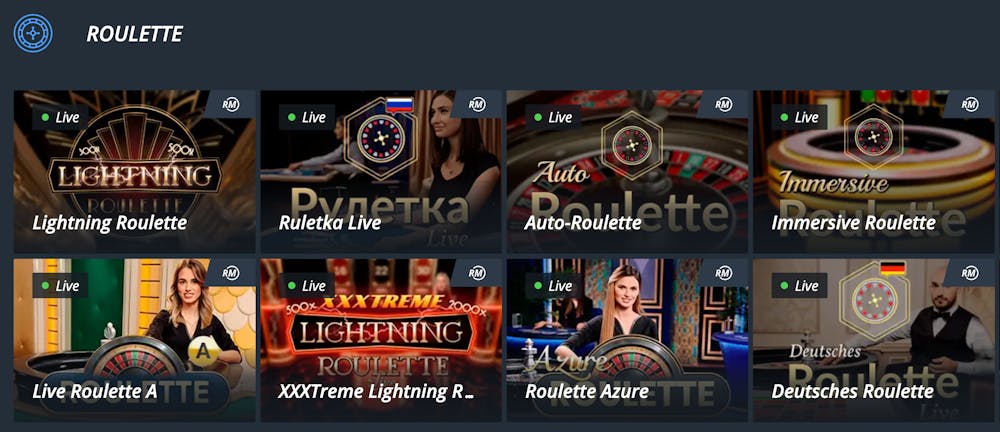 Jet Casino Live Casino