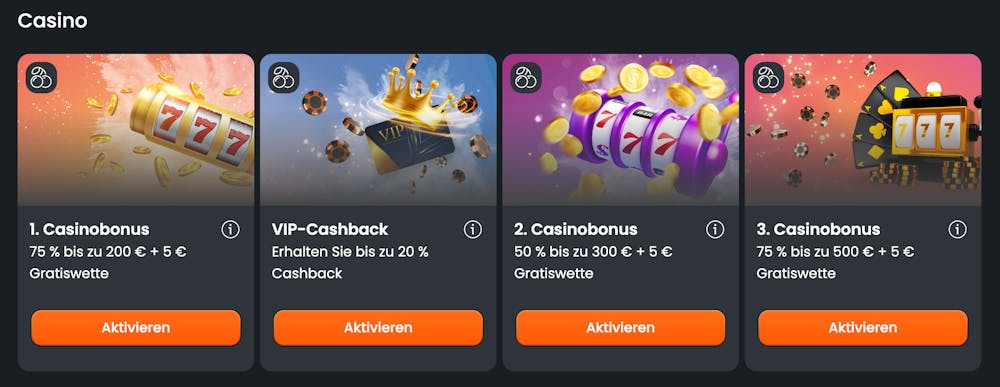 JungliWin Casino Willkommensbonus