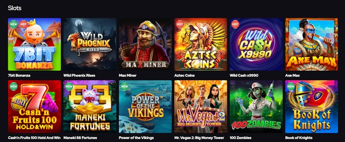 Katsubet Casino Slotauswahl