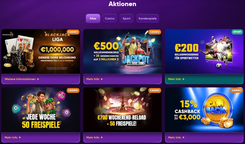 Kingmaker Casino Willkommensbonus