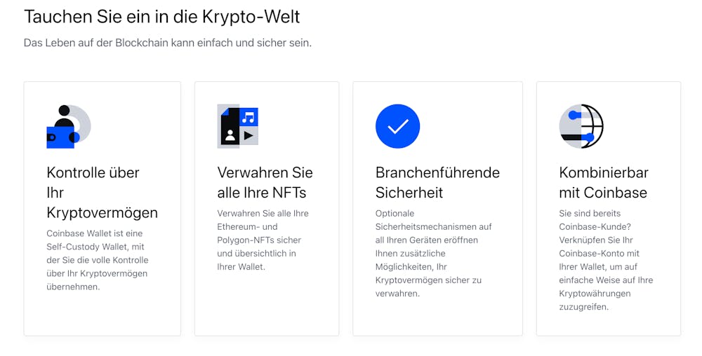 Coinbase Wallet für Krypto Casinos