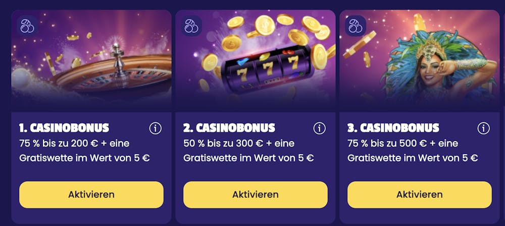 Lalabet Casino Willkommensbonus