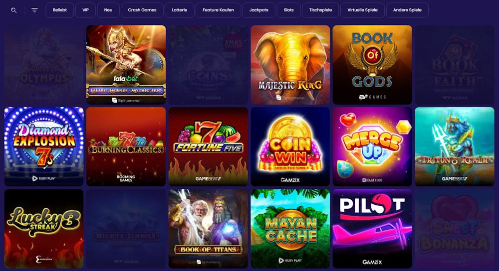 Lalabet Casino Spiele