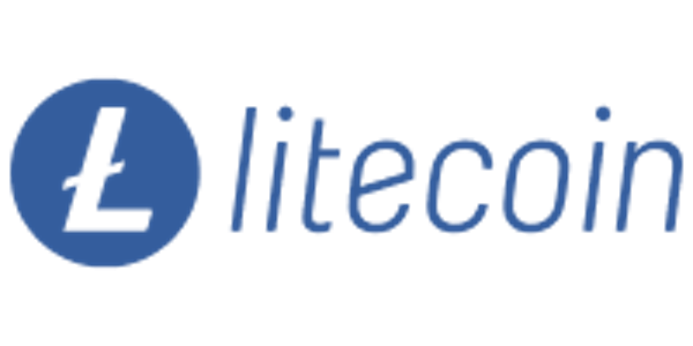 Litecoin Casino Logo in blau