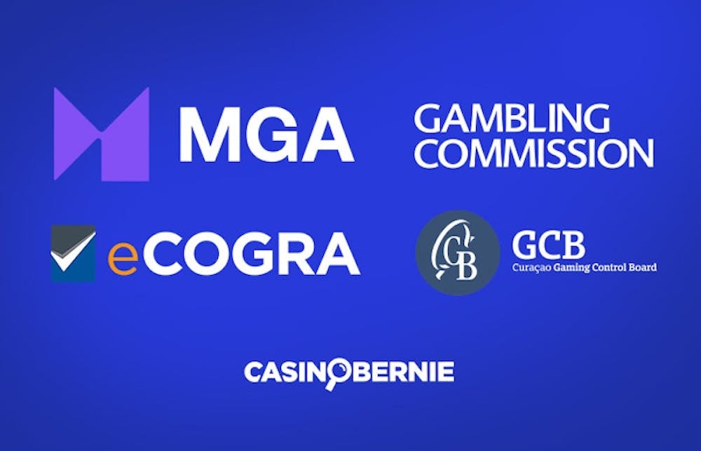 Logos von Lizenzgebern für neueste Casinos