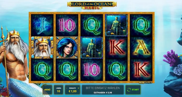 Lord of the Ocean Magic Slot Spiel