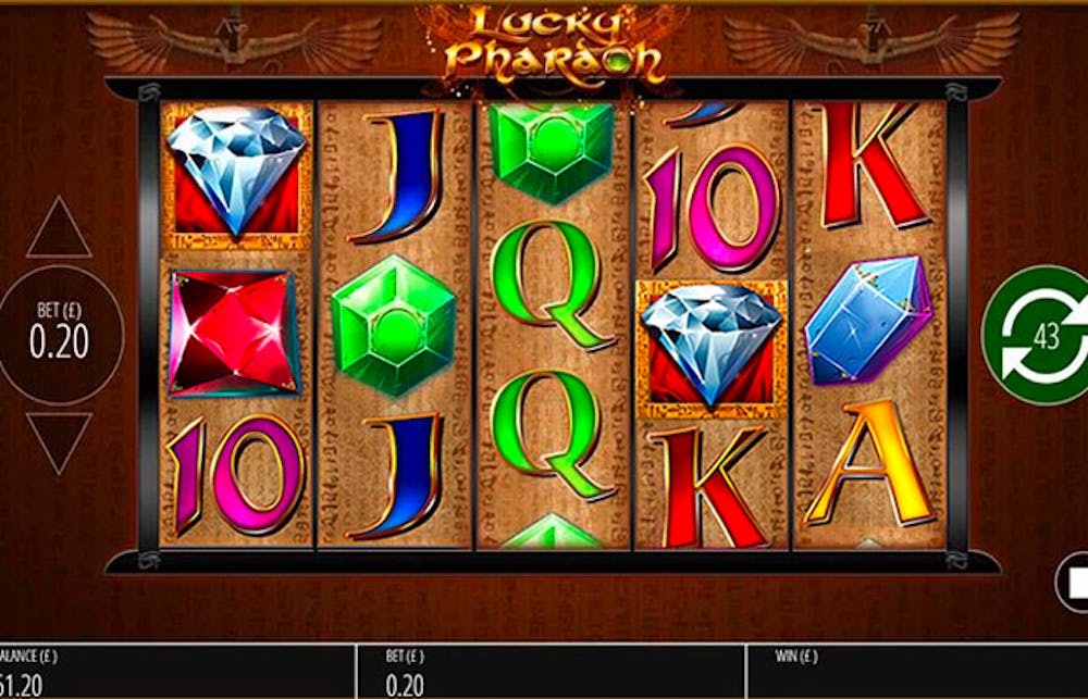 Lucky Pharaoh: Kostenlose Demo-Version &#038; Bewertung des Slots logo