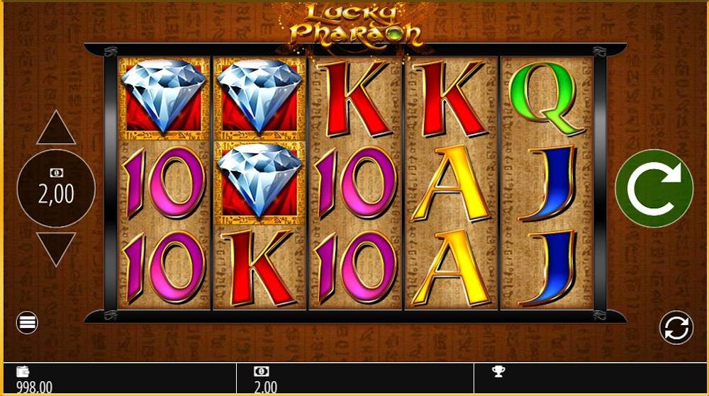 Aufbau beim Lucky Pharaoh SLot