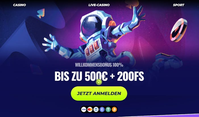 Lunubet Casino Startseite