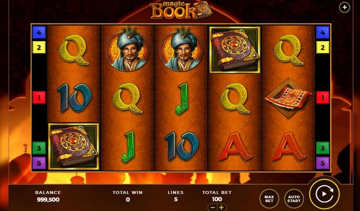Magic Book Slot im Bally Wulff Casino