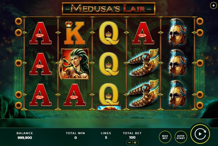 Medusa's Lair Slot im Bally Wulff Casino