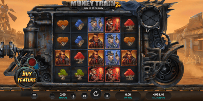 Money Train 2 Relax Gaming Slot Screenshot.