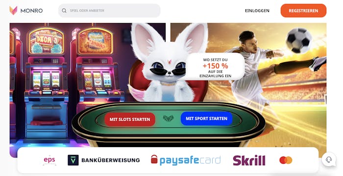 Monro Casino Startseite