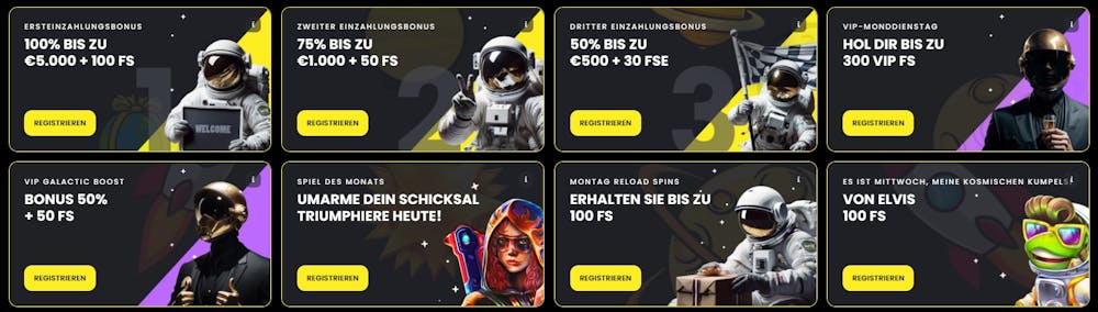 Moonwin Casino Willkommensbonus