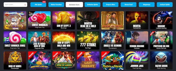 MyStake Casino Online Spiele