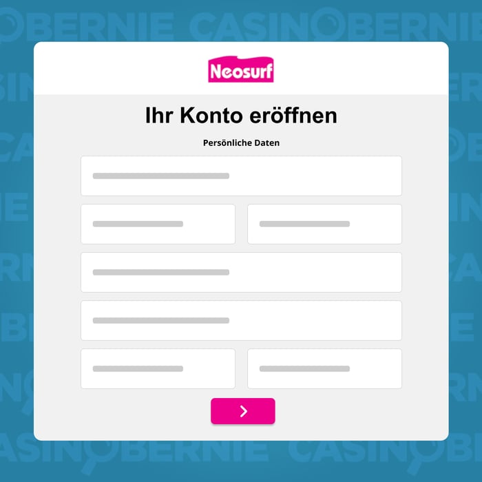 Angabe persönlicher Daten