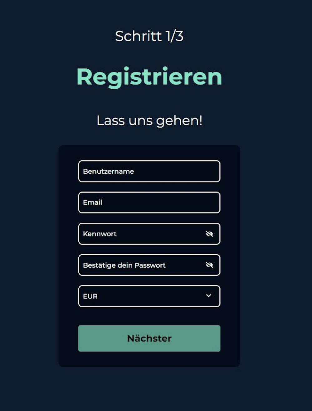 NordSlot Casino Registrierung