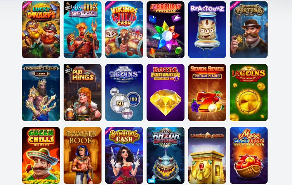 Oh My Spins Casino Online Spiele