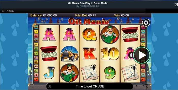 Oil Mania Slot im NextGen Casino