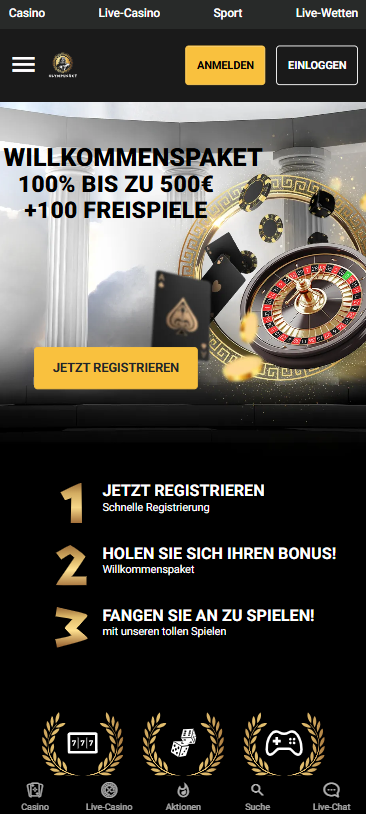 Olympusbet Casino Startseite