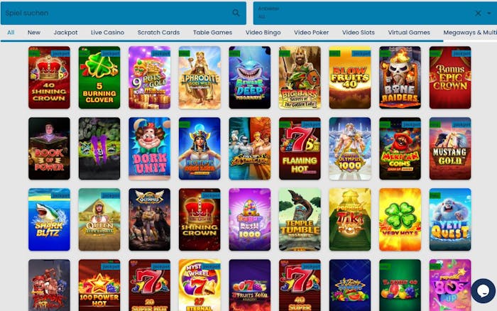 Spiellobby im Casino Orca zeigt Übersicht aller Slots wie Gates of Olympus neben anderen Spielkategorien