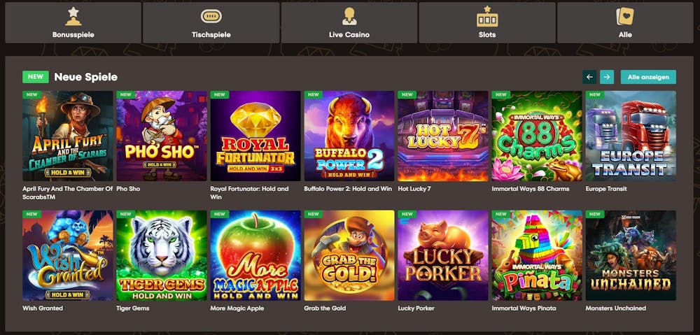 osiris casino spiele