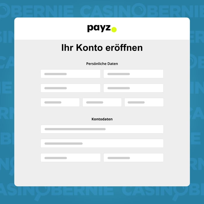 Persönliche Daten angeben
