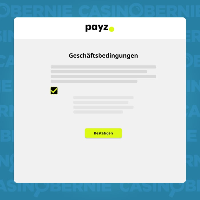 Nutzungsbedingungen zustimmen