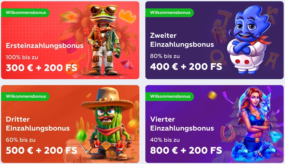 Der Willkommensbonus bei Plangames Casino