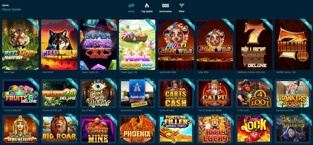 platin casino spiele