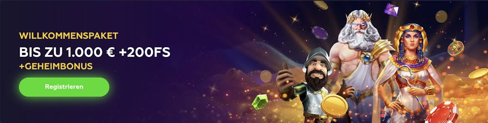 Playfina Casino Willkommensbonus