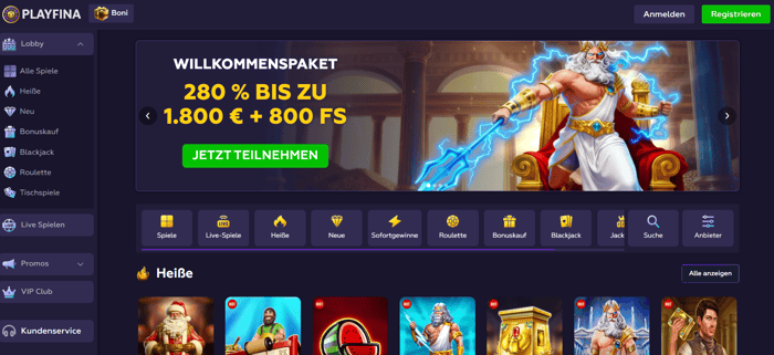 Playfina Screenshot